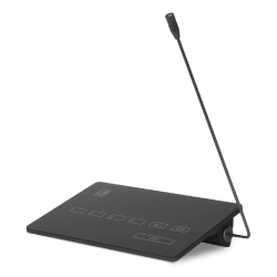 AUDAC MPX48 SurfaceTouch™ paging microphone 4 zones